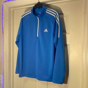 ADIDAS QUARTER ZIP (M) BABY BLUE